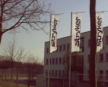 Stryker Firmengelände in Freiburg i. Br.